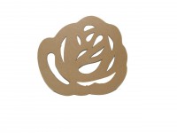 RECORTE DE ROSA MINI 23,5X23,5 CM